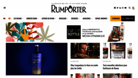 What Rumporter.com website looked like in 2022 (2 years ago)