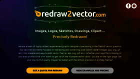 What Redraw2vector.com website looked like in 2022 (2 years ago)