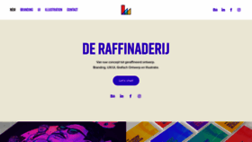 What Raffinaderij.be website looked like in 2022 (2 years ago)