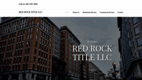 What Redrocktitlellc.com website looked like in 2022 (1 year ago)