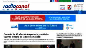What Radiocanal.com.ar website looked like in 2022 (1 year ago)
