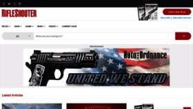 What Rifleshootermag.com website looked like in 2022 (1 year ago)