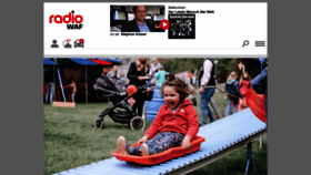 What Radiowaf.de website looked like in 2022 (1 year ago)