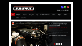 What Raylarengineering.com website looked like in 2022 (1 year ago)