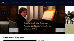 What Rfo.de website looked like in 2022 (1 year ago)