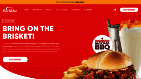 What Redrobin.com website looked like in 2022 (1 year ago)