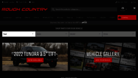 What Roughcountry.com website looked like in 2022 (1 year ago)
