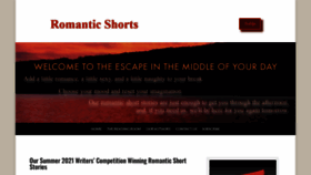 What Romanticshorts.com website looked like in 2022 (1 year ago)