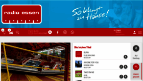 What Radioessen.de website looked like in 2022 (1 year ago)