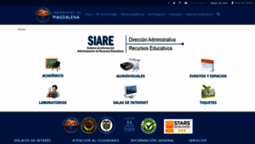 What Redal.unimagdalena.edu.co website looked like in 2022 (1 year ago)