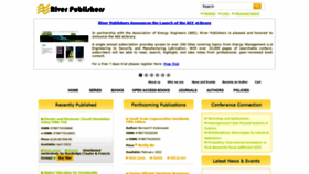 What Riverpublishers.com website looked like in 2022 (3 years ago)