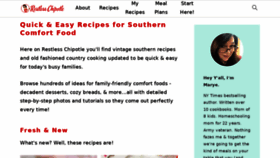 What Restlesschipotle.com website looked like in 2022 (1 year ago)