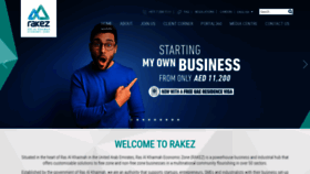 What Rakez.com website looked like in 2022 (1 year ago)