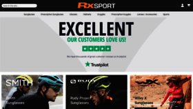 What Rxsport.co.uk website looked like in 2022 (1 year ago)