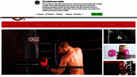 What Ringside.com website looked like in 2022 (1 year ago)