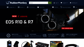 What Rubbermonkey.co.nz website looked like in 2022 (3 years ago)