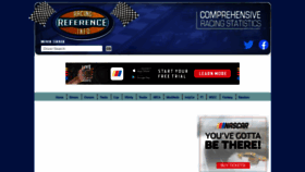 What Racing-reference.info website looked like in 2022 (3 years ago)