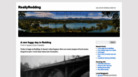 What Reallyredding.com website looked like in 2022 (1 year ago)