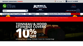 What Rimmerbros.com website looked like in 2022 (1 year ago)