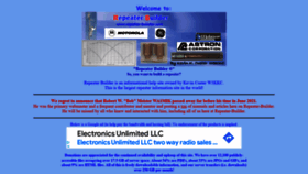 What Repeater-builder.com website looked like in 2022 (1 year ago)