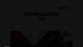 What Rnz.de website looked like in 2022 (1 year ago)