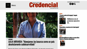 What Revistacredencial.com website looked like in 2022 (1 year ago)