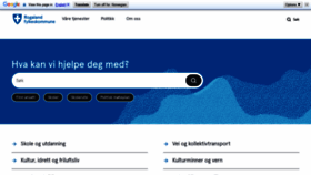 What Rogfk.no website looked like in 2022 (3 years ago)
