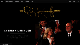 What Rushlimbaugh.com website looked like in 2022 (1 year ago)
