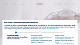 What Rwe.com website looked like in 2022 (1 year ago)