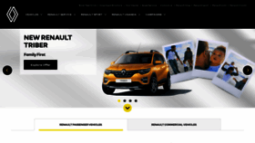 What Renault.co.ug website looked like in 2022 (1 year ago)