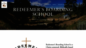 What Redeemersboardingschool.com website looked like in 2022 (1 year ago)