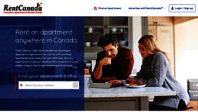 What Rentcanada.com website looked like in 2022 (1 year ago)