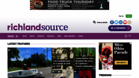 What Richlandsource.com website looked like in 2022 (1 year ago)
