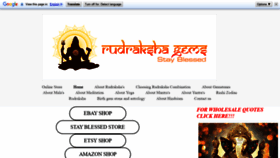 What Rudrakshagems.co.uk website looked like in 2022 (1 year ago)