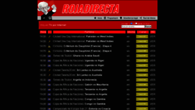 What Rojadirecta.global website looked like in 2022 (1 year ago)
