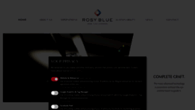 What Rosyblue.com website looked like in 2022 (1 year ago)