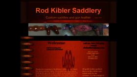 What Rodkiblersaddlery.com website looked like in 2022 (2 years ago)