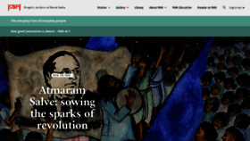 What Ruralindiaonline.org website looked like in 2022 (4 years ago)