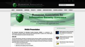 What Raisa.org website looked like in 2022 (1 year ago)