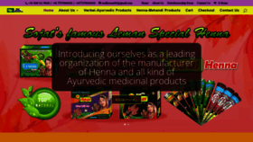 What Realhenna.in website looked like in 2022 (1 year ago)