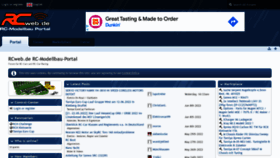 What Rcweb.de website looked like in 2022 (3 years ago)