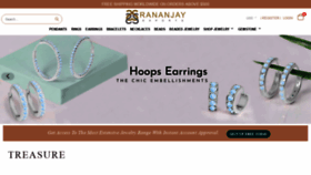 What Rananjayexports.com website looked like in 2022 (1 year ago)