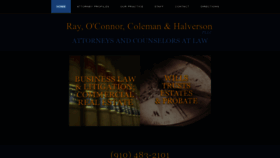 What Raylawnc.com website looked like in 2022 (1 year ago)