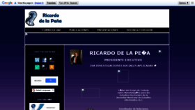What Ricartur.com website looked like in 2022 (1 year ago)