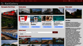 What Railgallery.ru website looked like in 2022 (3 years ago)