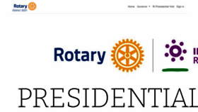 What Rotary3201.com website looked like in 2022 (1 year ago)