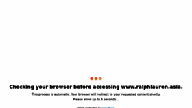 What Ralphlauren.asia website looked like in 2022 (1 year ago)