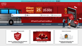 What Redbus.id website looked like in 2022 (2 years ago)