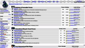 What Rad-forum.de website looked like in 2022 (1 year ago)