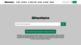 What Repelisplus2.tv website looked like in 2022 (1 year ago)